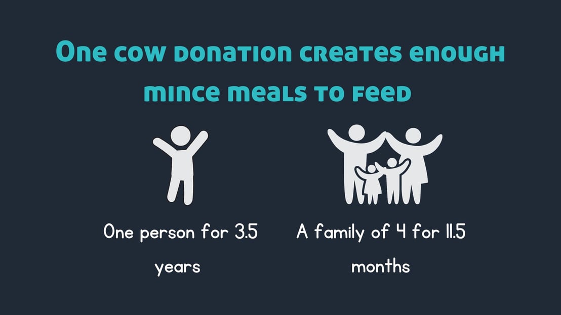 One cow donation